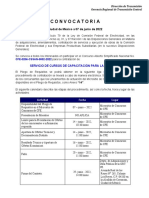 Convocatoria y Pliego de Requisitos