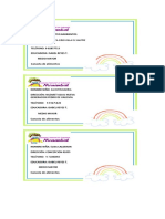 Direcciones Canastas de Alimentos