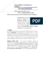 Apersonamiento - Patrtes Judiciales Obligacion de Dar Suma de Dinero Yaya Castro