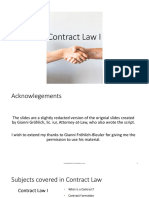 5 - PPP - Contract Law I - 2022