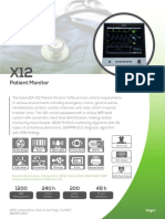 Patient Monitor: Standard Parameters: 3/5-Lead Ecg, Resp, Spo2, Edan, Edan Nibp, Temp Optional: 6/12-Lead Ecg, Edan G2 Co2