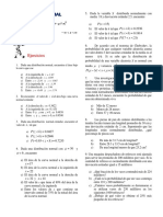 Distribucion Normal (Ejercicios)