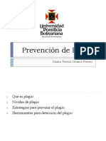 Prevencion de Plagio