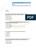 Oposición Auxiliar de Carreteras Junta de Castilla y León. TEST 9. ESCALAS Y PERFILES.