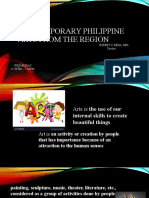 Contemporary Philippine Arts From The Region Lec Week 1 Day 1