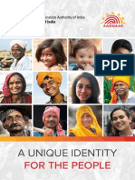 A Unique Identity: For The People