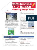 Energía Hidráulica y Energía Eólica para Sexto de Primaria