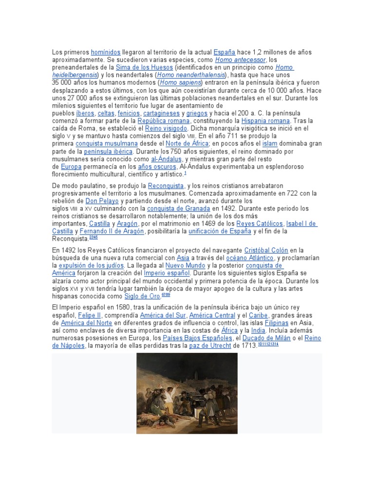 Historia de Espana | PDF | Imperio español | España