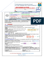 SOLUCIÓN - FICHA 1 - 2do Math - EDA 4