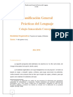 Planificación General Proyecto Coplas y Refranes LOguercio Salomón. 2º Corrección.