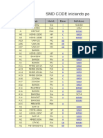 SMD CODE Iniciando Por Letras