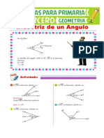 Bisectriz de Un Ángulo para Segundo de Primaria