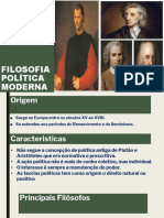 Filósofos políticos do Renascimento e Iluminismo