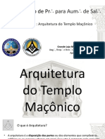A Arquitetura Do Templo Maçônico