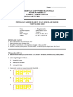 SOAL PAT TEMA 5 MATEMATIKA, SBDP 2022