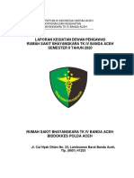 Laporan Kegiatan Dewan Pengawas Rumah Sakit Bhayangkara TK Iv Banda Aceh Semester Ii Tahun 2020