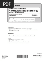 Information and Communication Technology: Edexcel IGCSE