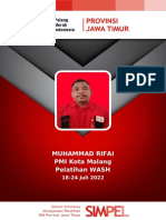 MUHAMMAD RIFAI-PMI Kota Malang