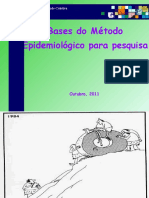 Aula 9 - Bases do metodo epidemio parapesquisa2011.2