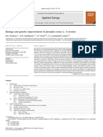 Biology and Genetic Improvement of Jatropha Curcas L. A Review