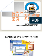MS - Power POINT Benar