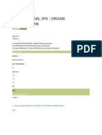 Lat Soal Ipa Organ Pernapasan