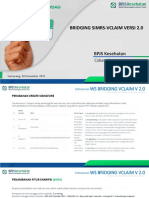 Materi Bridging SIMRS-VCLAIM Versi 2.0