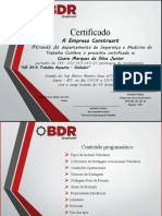 Certificado de Soldador