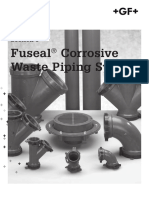 Fuseal Corrosive Waste Piping System: Section 8