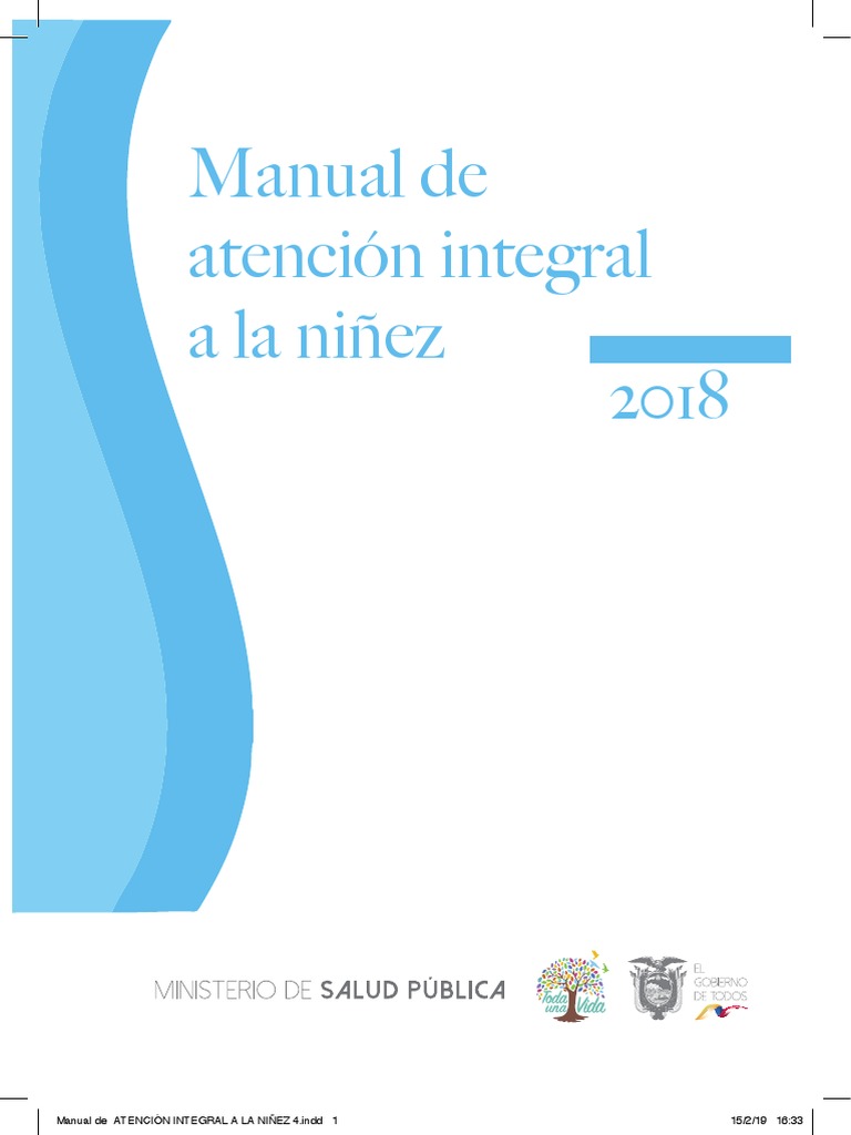 Manual de Atención A La Niñez 2018 | PDF | Parto | Infantes