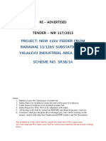 Document - in Project New 11kv Feeder From Rarawai Eflcomfjwp Contentuploads201507mr 117 2015 Tenderre