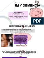 Delirium y Demencia