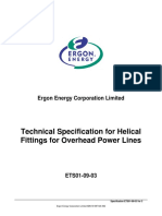 Technical Specification For Helical Fittings For Overhead Power Lines