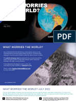 Global Report - What Worries The World July 22 - 0