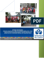 Informe Resultado de La Investigacion DH Indígenas Embera Catio - Chamí y Zenú en Desplazamiento Forzado Magdalena Medio