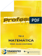 PDF - 12-06-21 - TD 2 MAT - Minicurso - PROF. SUBST FORT - ELIAS
