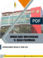 Laporan Harian 07 April Rumah Sakit Bhayangkara M. Hasan Palemban