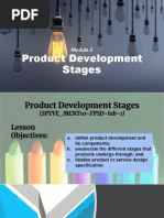 Product Development Stages