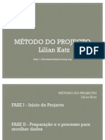 MÉTODO DO PROJECTO Lilian Katz