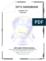 Student'S Handbook: Academic Year 2021/2022