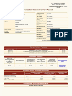 NPS Transaction Statement For Tier I Account: Current Scheme Preference