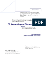 C9 Accounting - Finance Module 1 Final 2012