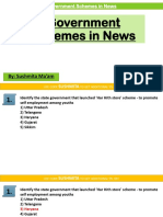 Government Schemes in News