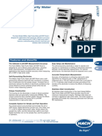 8362sc High Purity Water PH or ORP Panel: Features and Benefits