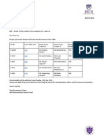 C 057 (2022-23) 24/07/2022 To Parents of Grade 9 Learners: Grade 9 Time Table For The Academic A.Y. 2022-23