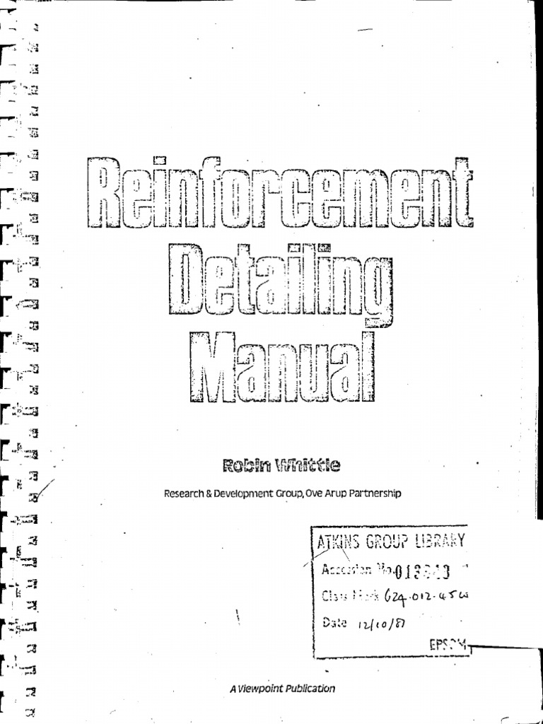 BS Reinforcement Detailing Manual PDF