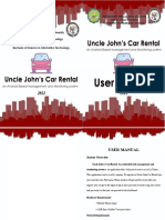 Uncle John's Car Rental Android App User Guide