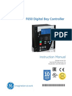 F650 Digital Bay Controller: Instruction Manual