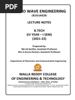 Microwave Engineering