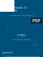 2023 Batch: C7 Guide:: by Vishnu Ram V and Sudharsan S